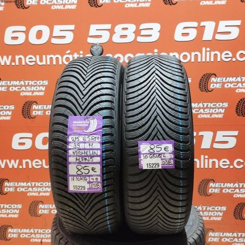 2x 215 65 R17 99H MICHELIN ALPIN 5 M+S* 6.3/7.8 MM DOT 2518/3318
