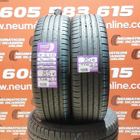 195 55 R20 95H CONTINENTAL CONTI ECO CONTACT 5 6.5/6.5MM DOT 4321/2121