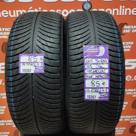 2x 245 50 R19 105V XL MICHELIN PILOT ALPIN 5 ZP 4.7/4.5MM DOT 4422/4422