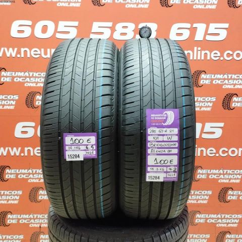 2x 235 50 R21 101W BRIDGESTONE ALENZA 001 6.5/7.0MM DOT 1424/1424