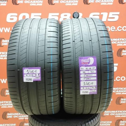 2x 315 40 ZR21 115Y XL PIRELLI P ZERO MO 4.8/4.8MM DOT 3824/5023