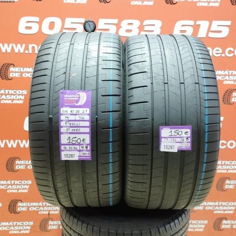 2x 315 40 ZR21 115Y XL PIRELLI P ZERO MO 4.8/4.8MM DOT 3824/5023