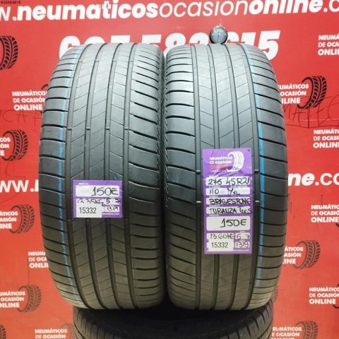 2x 275 45 R21 110Y XL BRIDGESTONE TURANZA T005 5.7/5.7MM DOT 1319/1319