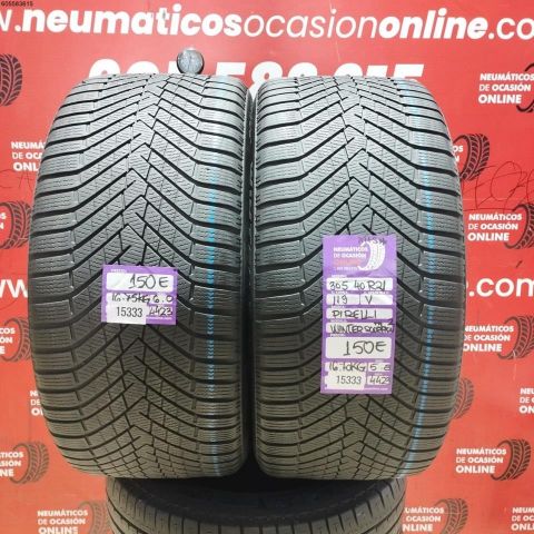2x 305 40 R21 119V PIRELLI P WINTER SCORPION TM2 6.0/5.8MM  DOT 4423/4423
