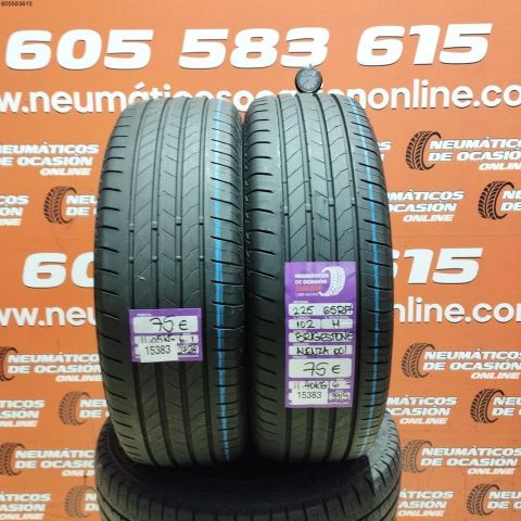 2x 225 65 R17 102H BRIDGESTONE ALENZA 001 6.1/6.7MM DOT 2724 /3719