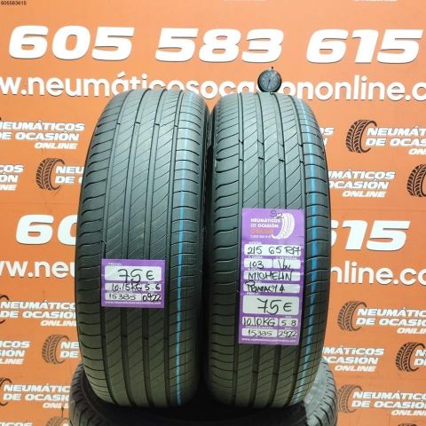 2x 215 65 R17 103V XL S2 MICHELIN PRIMACY 4 5.6/5.8MM