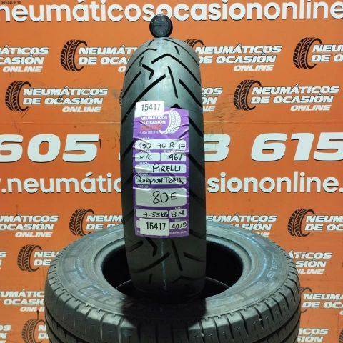 1 neumático de moto 150 70 R17 M/C 96V PIRELLI SCORPION TRAIL II 8.4MM DOT 2018