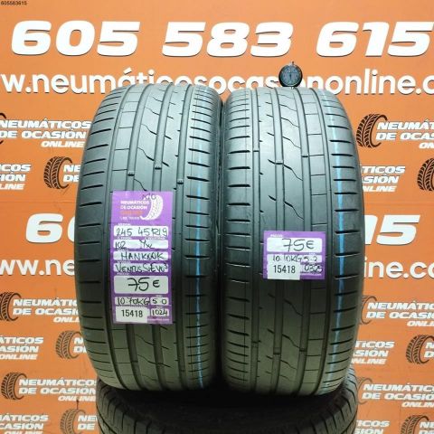 2x 245 45 R19 102Y XL MO HANKOOK VENTUS S1 EVO3 5.0/5.2MM DOT 1024/0325