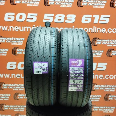 2X 235 45 R20 100V XL MICHELIN PRIMACY 4 S1 5.5/5.1MM DOT 4424/4222
