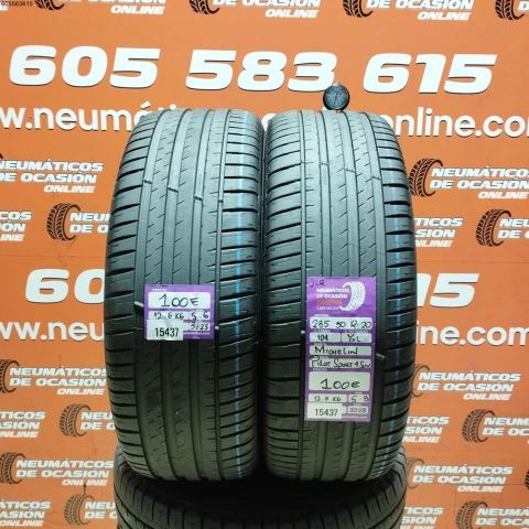 2x 235 50 R20 104Y XL JLR MICHELIN PILOT SPORT 4SUV 5.6/5.8MM DOT 3323/3323