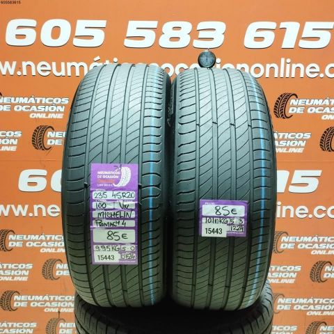 2X 235 45 R20 100V XL MICHELIN PRIMACY 4 S1 5.0/5.3 MM DOT 0724/1224