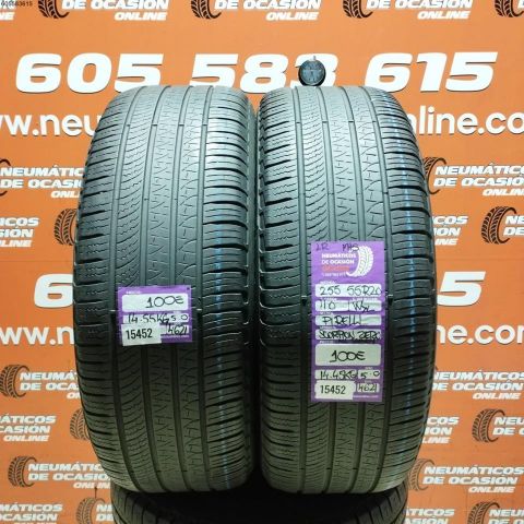 2x 255 55 R20 110W XL M+S LR PIRELLI SCORPION ZERO ALL SEASON 5.0MM DOT 4621/4621