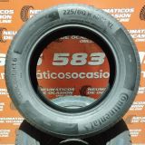 2X 225 60 R18 104V XL CONTINENTAL ECO CONTACT 6 5.1/5.3MM DOT 2823/3023