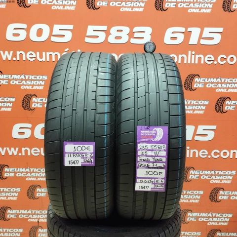 2X 235 55 R19 105W JLR GOODYEAR EAGLE F1 ASYMETRIC 3 5.6/5.6MM DOT 0424/0624