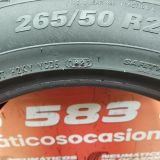 2X 265 50 R20 111V KHUMO CRUGEN HP 91 7.0/7.0MM DOT 0822/0822