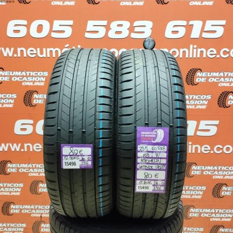 2X 235 60 R18 103W NO MICHELIN LATITUDE SPORT 3 6.0/6.0MM DOT 1916/1916