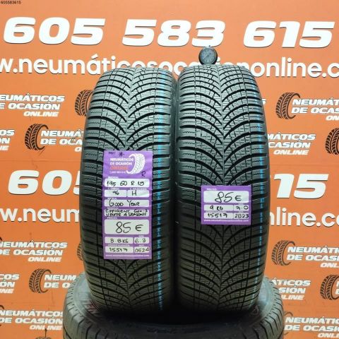 2X 195 60 R18 96H M+S* GOODYEAR EFFICIENT VECTOR A SEASONS 6.3/7.0MM DOT 0524/2823