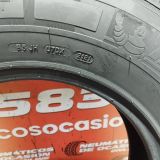 2X 225 75 R16 116Q M+S MICHELIN AGILIS CAMPING 7.0/7.3MM DOT 2121/0311