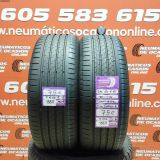 2x 215 50 R18 92W CONTINENTAL ECO CONTACT 6 AO 5.4/5.6MM DOT 4524/0225