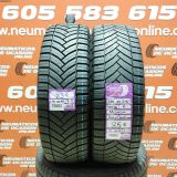 2x 225 75 R16C 118 116R MICHELIN AGILIS CROSS CLIMATE 7.3/5.2MM  DOT 0523/2320