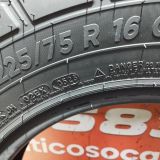 2x 225 75 R16C 118 116R MICHELIN AGILIS CROSS CLIMATE 7.3/5.2MM  DOT 0523/2320