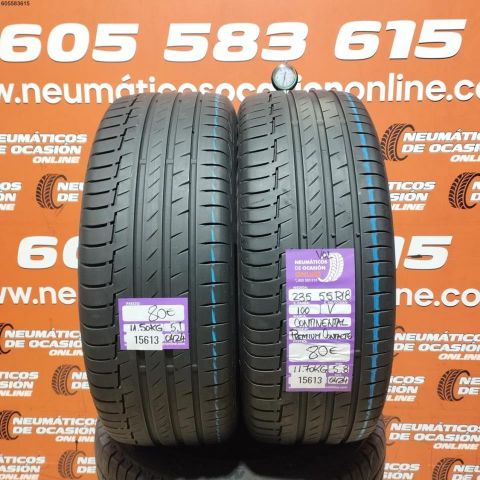 2X235 55 R18 100V VOL CONTINENTAL PREMIUM CONTACT 6 5.1/5.8MM DOT 0424/0424