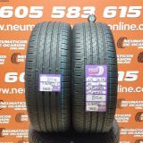 2X 225 60 R18 104V XL CONTINENTAL ECO CONTACT 6 5.1/5.1MM DOT 1724/1123