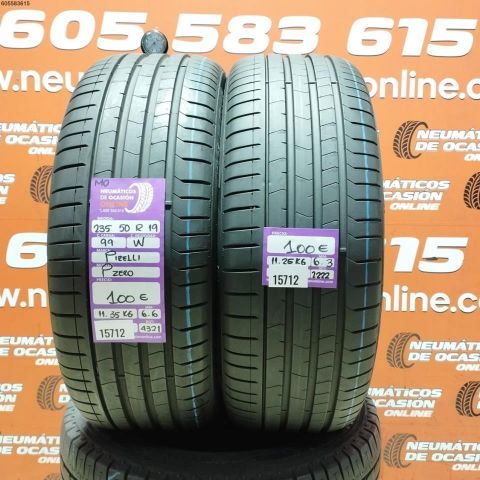 2X 235 50 R19 99W MO PIRELLI P ZERO 6.3/6.6MM DOT 4321/2222