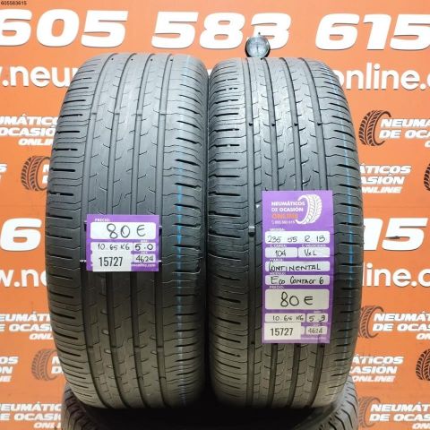 2X235 55 R18 104V XL CONTINENTAL ECO CONTACT 6 5.0/5.3MM DOT 4624/4624