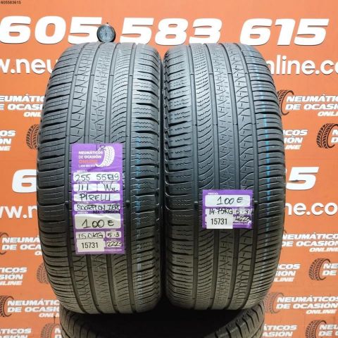 2X 255 55 R19 111W XL LR PIRELLI SCORPION ZERO ALL SEASON
