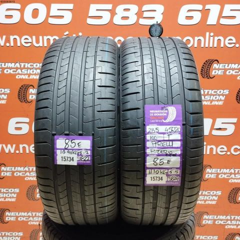2X 235 45 R20 100T MO PIRELLI P ZERO 5.5/5.2MM DOT 1822/3824