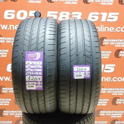 2X 265 45 R21 108H XL AO GOODYEAR EAGLE F1 ASYMETRIC 3 5.0/5.3MM DOT 2024/2624