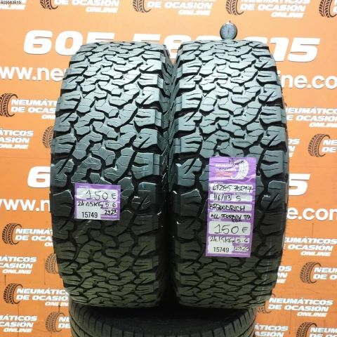 2X 285 70 R17 116/113S M+S* BF GOODYEAR ALL TERRAIN T/A K 02 5.6/5.6MM DOT 2923/2923