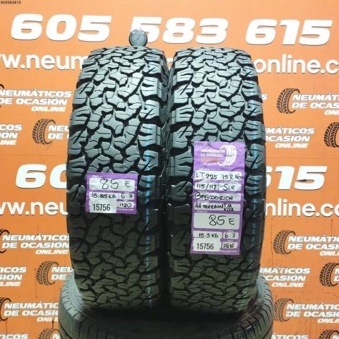 2X 225 75 R16 115/112S M+S* BF-GOODRICHI ALL TERRAINT K02 6.2/6.7MM DOT 1120/2616