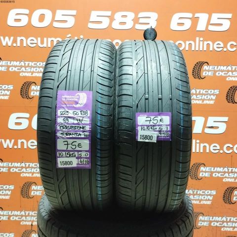 225 50 R18 99W BRIDGESTONE TURANZA T001 5.0/5.3 MM DOT  4118/4418