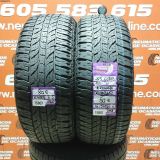 2X 265 60 R18 110H M+S* YOKOHAMA GEOLANDAR G015 6.0/6.6MM DOT 0821/0721