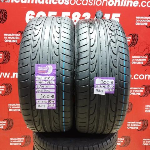 2X 275 50 R20 113W XL MO DUNLOP SPORT MAXX 5.8/6.0MM DOT 1224/1224