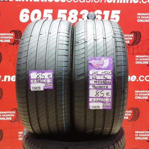 2X 245 45 R19 102V XL MICHELIN PRIMACY 4 5.3/5.0MM DOT 2322/2322