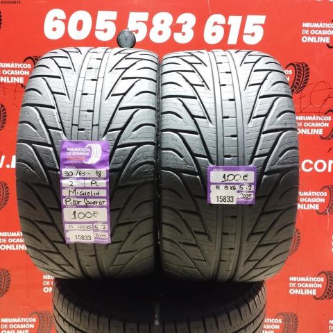 2x 30 65 R18 2PL MICHELIN PILOT SPORT GT COMPETICIÓN 5.2/5.2MM  DOT 2025/2025