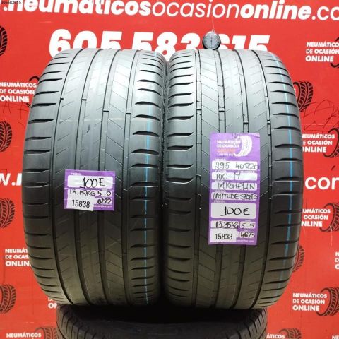 2x 295 40 R20 106Y NO MICHELIN LATITUDE SPORT 3 5.0/5.5MM  DOT 0222/4623