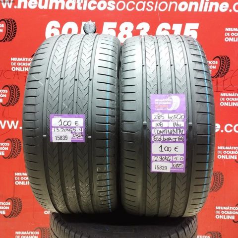 285 40 R20 108W XL CONTINENTAL ECO CONTACT 6Q 5.4/5.0MM DOT 0324/0725
