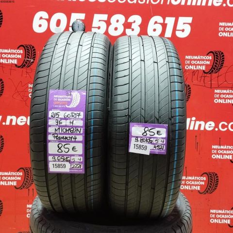 215 60 R17 96H MICHELIN PRIMACY 4 5.4/5.4/MM DOT 2221/4521
