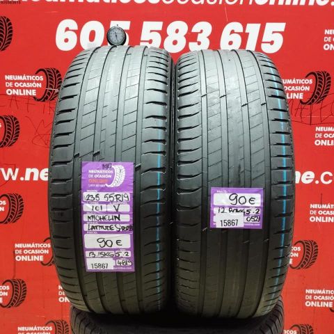 235 55 R19 101V MICHELIN LATITUDE SPORT 3 MO 5.2/5.2MM DOT 4819/0521