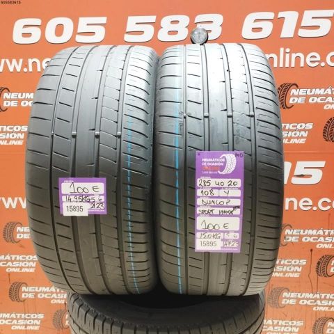 285 40 R20 108Y XL DUNLOP SPORT MAXX RT2 MO 5.6/5.6 MM  DOT 2123/4723