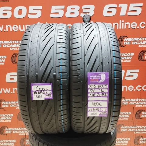 2X 255 50 R19 107Y XL UNIRAYAL 6.3/5.6MM DOT 1025/1225