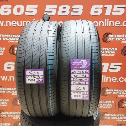 2x 235 45 R20 100V XL MICHELIN PRIMACY 4 5.2/5.4MM DOT 4024/0424