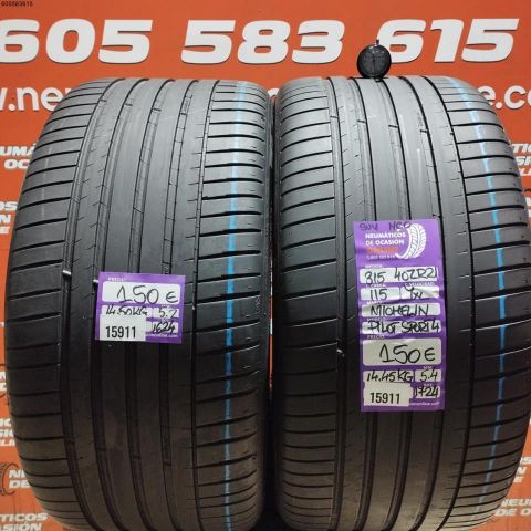 2X 315 40 ZR21 115Y XL MICHELIN PILOT SPORT 4 SUV NCO 5.2/5.4MM DOT 1624/0724