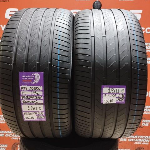 2X315 40 R21 111Y XL BRIDGESTONE TURANZA 6 4.8/5.8MM DOT 0925/2623