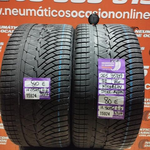 2X 265 35 R19 98W XL M+S* MICHELIN PILOT ALPIN 4.6/4.6MM DOT 3917/3917