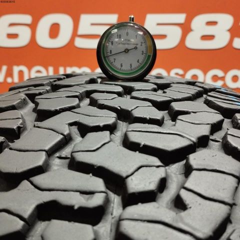 2x 265 70 R17 121/118S M+S* BFGOODRICHI ALL TERRAIN T/A K02 7.8/8.0MM DOT 4020/4020